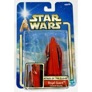 Hasbro Star Wars‎ Action Figure 3.75" Red Royal Guard Coruscant Security